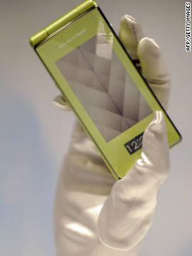 Solar Powered Cell Phone Image