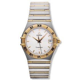 Constellation Quartz Two-Tone Watch For Men's By Omega
