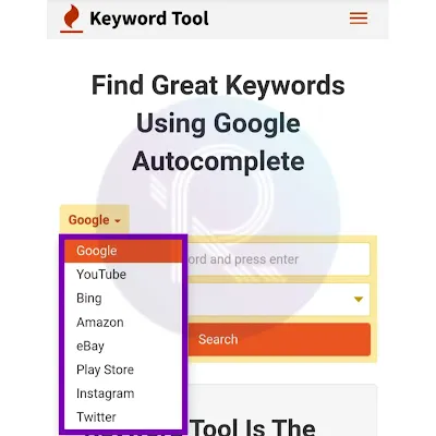 riset keyword youtube