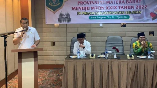 Wagub Audy Targetkan Sumbar Raih Tiga Besar di MTQ Nasional XXIX Kalsel