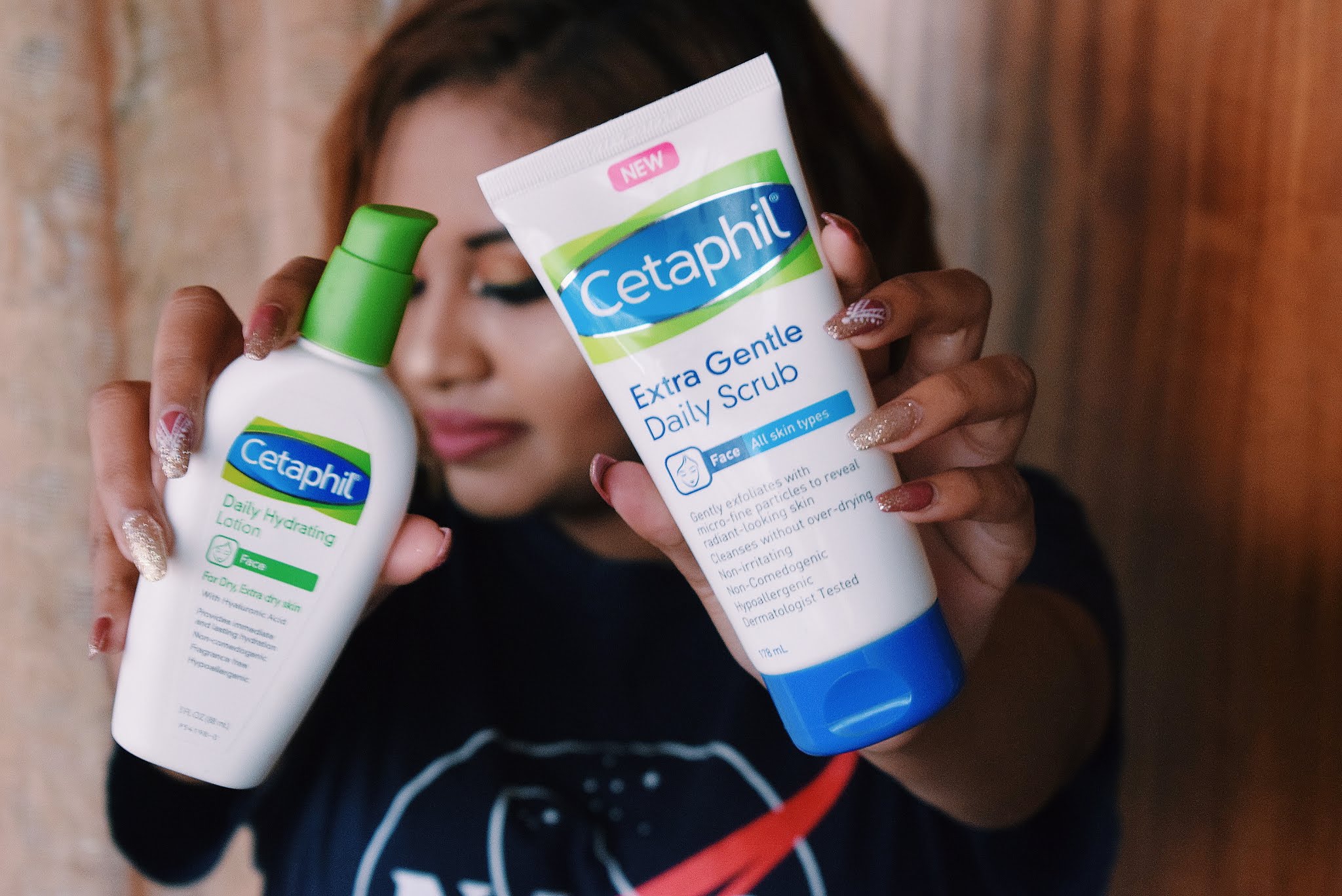 Cetaphil is a sensitive skin care range - review of Cetaphil lotion and scrub