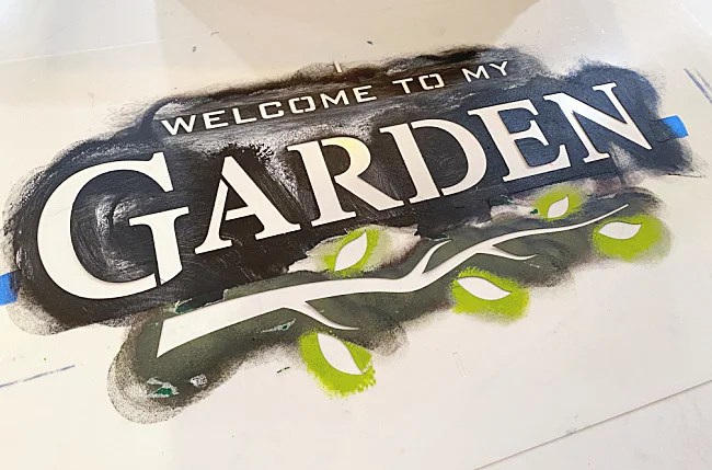 garden stencil