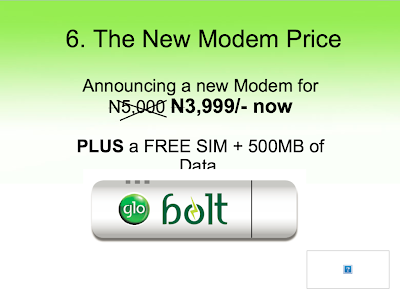 Price of glo bolt modem