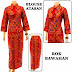 Baju Batik Setelan Atas Bawah Gamis