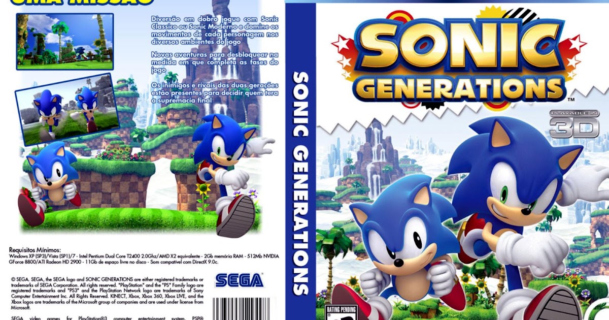 sonic generations pc download mega