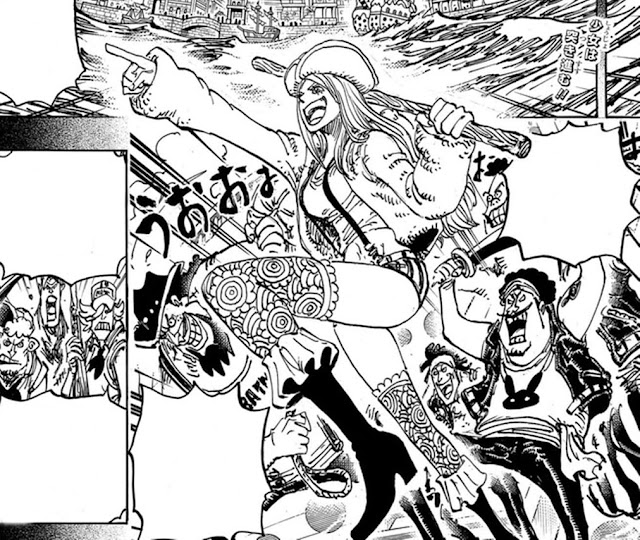 ワンピース 漫画 1102話 ボニー海賊団 ONE PIECE Chapter 1102