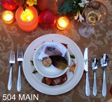 Fall Tablescape by Holly Lefevre of 504 Main