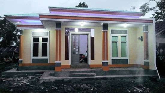 Teras rumah minimalis ala indonesia