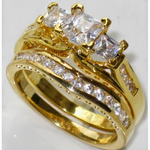  Diamond Yellow Rings Silver Ring Gold Ring Crystal Ring Artificial Ring 