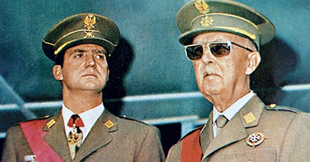 Juan Carlos y Franco