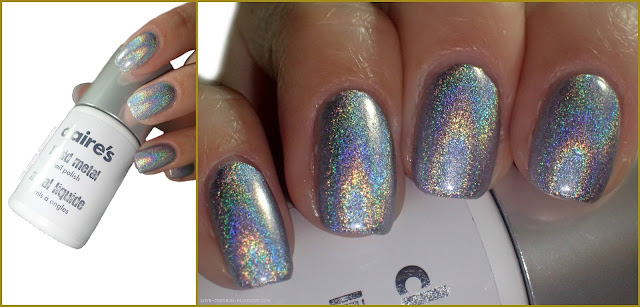 claire's liquid metal nail polish