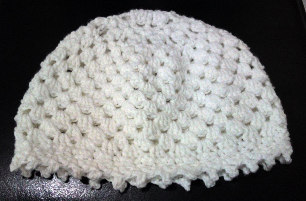 Merenda Crochet dengan Benang Topi  Rajutan Ike