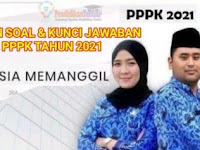 Kumpulan Soal dan Kunci Jawaban Tes PPPK Tahun 2021