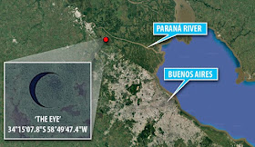 'The Eye' is a mysterious rotating island found in Argentina.