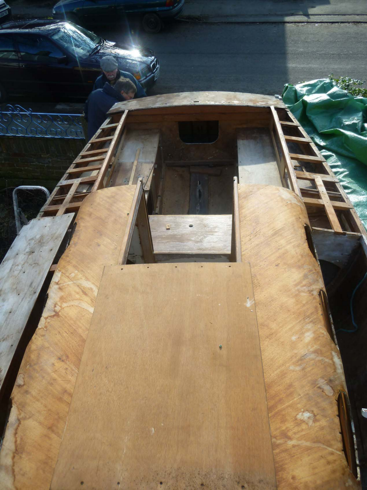 Holy boat: Discuss Plywood sailboat for sale