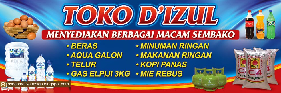 5 Contoh Banner Toko Sembako Yang Menarik - Contoh Banner