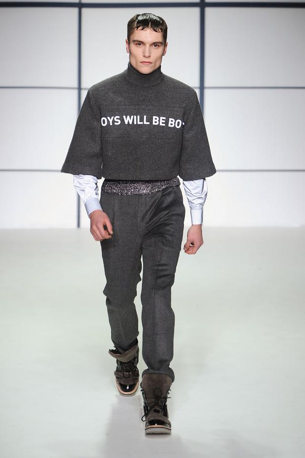 Xander Zhou Fall/Winter 2013 Menswear 