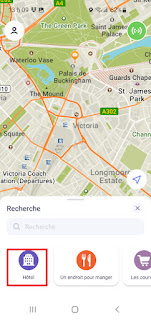 Maps.me - Recherche hôtel | Icone