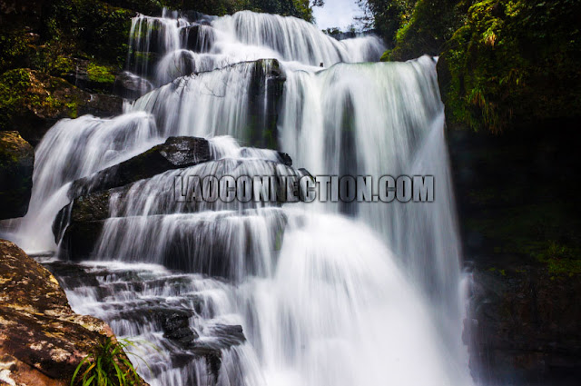 Tat Ta Jet Waterfall Champassak Laos