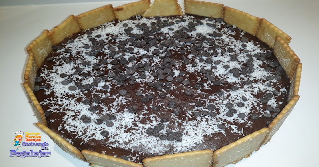 Tarta de Galleta y Chocolate