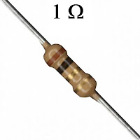 Resistor de 1 ohm through hole