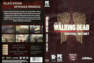 Capa Dvd The Walking Dead Survival Instinct PC