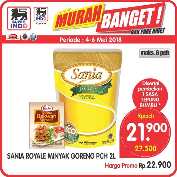 PROMO! Sania Royale Minyak Goreng