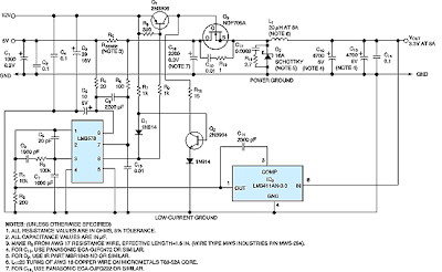 Power High Performance UPS With 8A Switcher Circuit