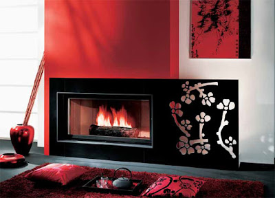 fireplace-picture-with-red-and-black-color-combination