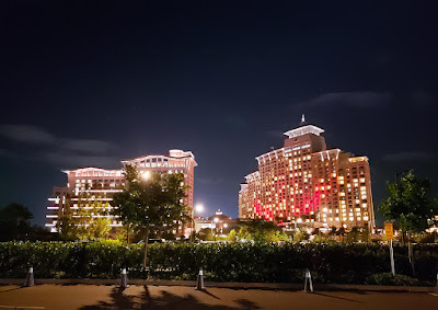 Baha Mar hotel at night