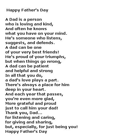 i love you dad poems from daughter