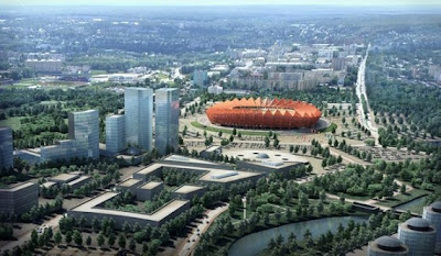 Foto Megahnya Stadion World Cup 2018 Rusia