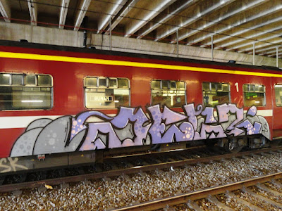photos de graffitis de trains