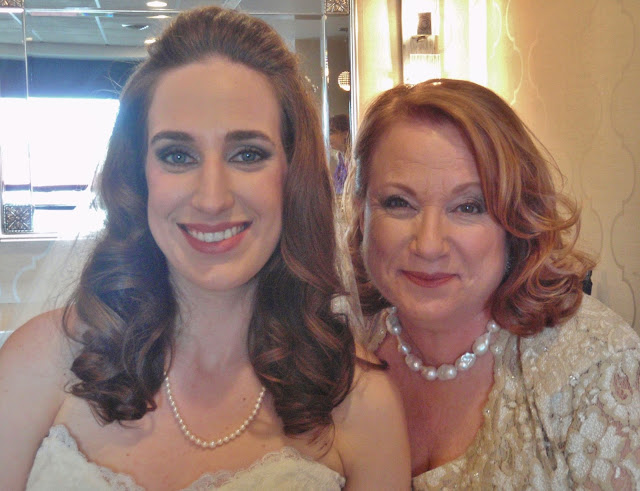 bride and mother