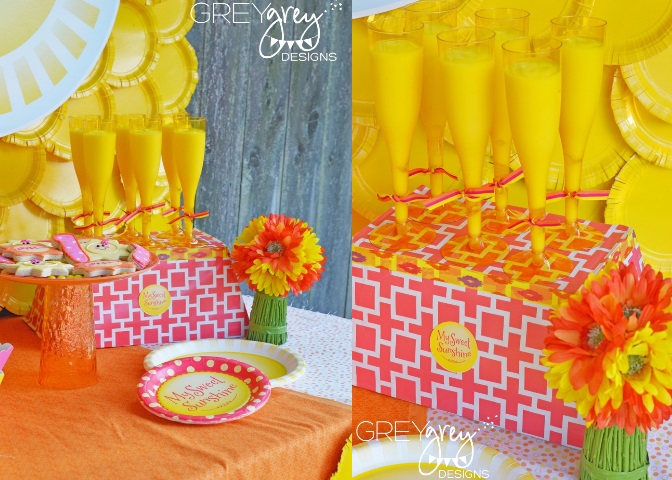 Greygrey Designs My Sweet Sunshine 1st Birthday Party