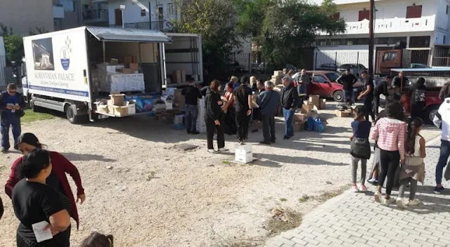 Διανομή τροφίμων σε δικαιούχους της επισιτιστικής βοήθειας στο Άργος