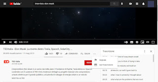 YouTube trascritto