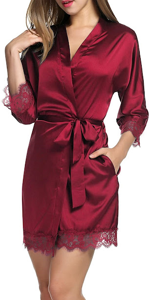 Best Red Satin Robes For Women