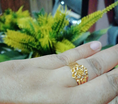 Harga Emas Turun? Beli Cincin Lotus Penghias Jari