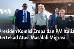 Ursula von der Leyen dan Giorgia Meloni Bertekad Atasi Masalah Migrasi