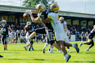 Sportfotografie GFL Paderborn Dolphins Dresden Monarchs Olaf Kerber