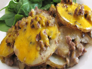 Hamburger Potato Casserole