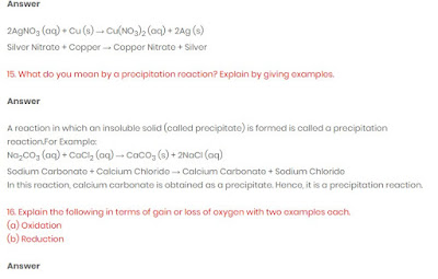 NCERT Solutions for class 10th Science Chapter 1