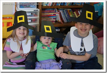DIY Pilgrim Hats for Kids