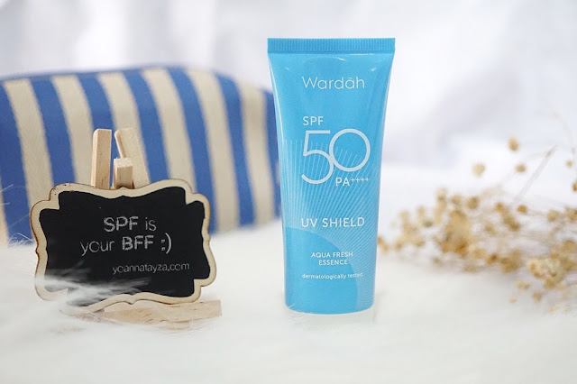 Review Wardah UV Shield Aqua Fresh Essence SPF 50