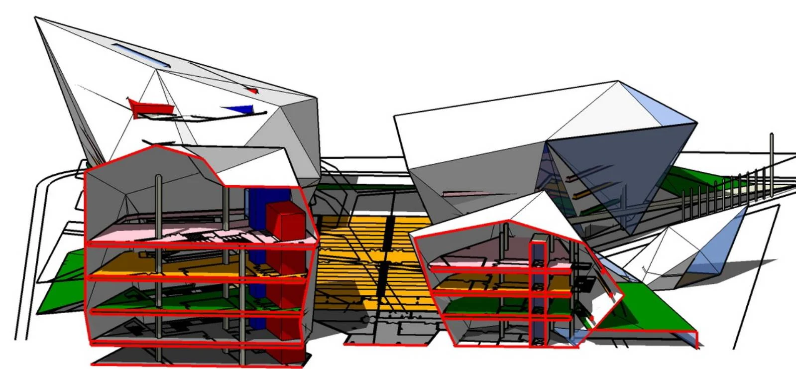 Bu Landmark Complex by Architects 49