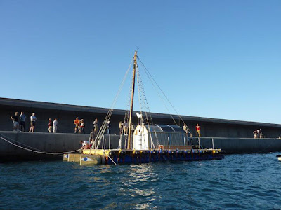 85-Year-Old British Sailor, Crosses Atlantic On A Homemade Raft Seen On www.coolpicturegallery.us