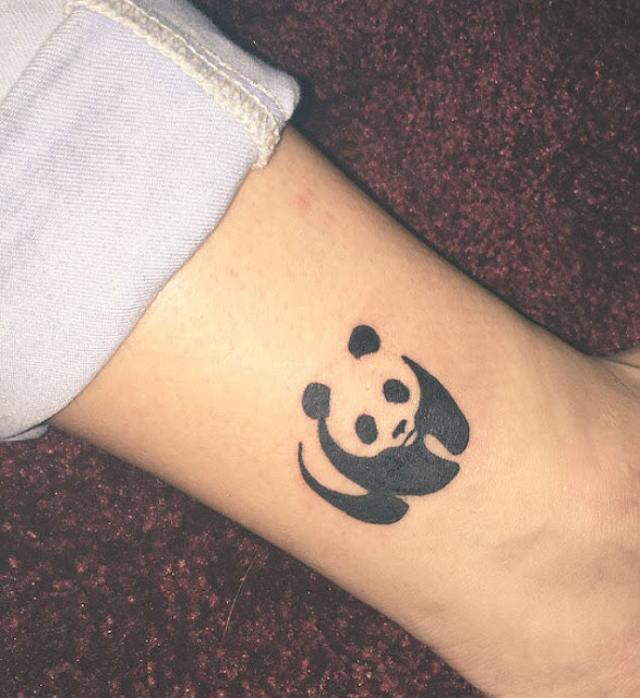 Adoráveis tatuagens de Pandas para inspirar os fãs desses adoráveis animais