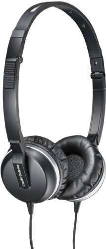 Audio-Technica ATH-ANC1 QuietPoint Active Noise-Cancelling On-Ear Headphones