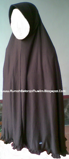 Jilbab Panjang Kaos Rayon